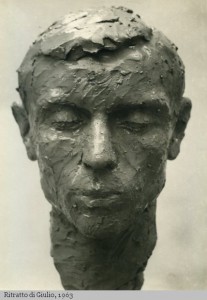 RITRATTO di DI GIULIO, 1963 Gesso